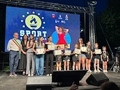 Sport sotto le stelle, premiazione per Soohee Briganti, Aurora Viti, Elisabetta Farsetti, Leia Teresa Vinciarelli, Sofia Roggiolani, Carlotta Pescatori, Gloria Brogi, Fausta Ercoli, Viola Vinciguerra, Sofia Mortolini e Aurora Vinciguerra